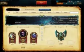 Conta Platina Season 5 e atual! 72 champs, 15 skins e 11pags