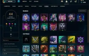 Conta ouro 4 com 23 Champs e 2 Skins