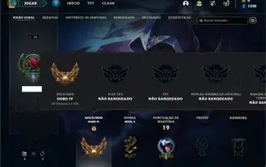 Conta ouro 4 com 23 Champs e 2 Skins