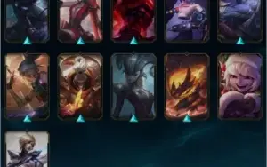 conta lol unraked lvl44 25 skins