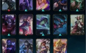 conta lol unraked lvl44 25 skins