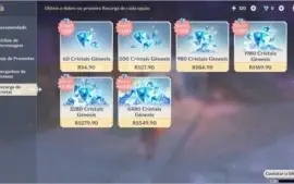 Conta Genshin Impact EndGame - AR 57 - 12 5* - 60 Invocações
