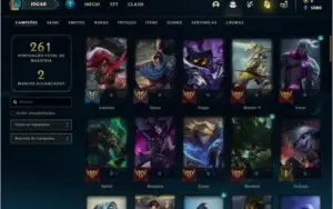 Conta unranked com 72 champs e 29 skins