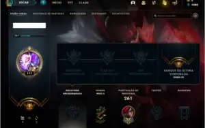 Conta unranked com 72 champs e 29 skins