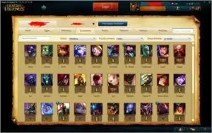 Conta B3 Sem md10 S6 com 40 Campeões+skin Pantheon Blindado