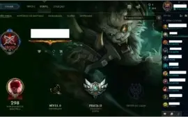 Conta League of Legends elo p2