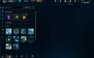Mestre com 32 Champs e 2 Skins  ( 183 PDL )
