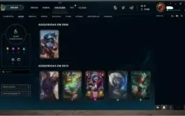 Conta league of legends Mestre
