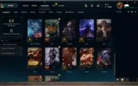 Conta league of legends Mestre