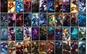 Conta prata 4 com TODOS os champs e 331 Skins + 7 Vitoriosas