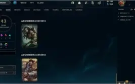 Vendo de lolzinho 2012