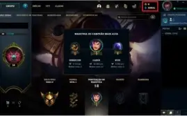 CONTA DE LOL GOLD 24k DE EA