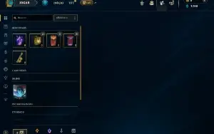 Platina 4 com 25 Champs e 3 Skins