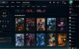 CONTA LOL 47 SKINS (47k de rp gasto) OURO 5, ICONES DE 2012