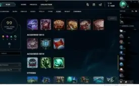 CONTA LOL 47 SKINS (47k de rp gasto) OURO 5, ICONES DE 2012