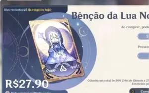 Conta Genshin DILUC + KOKOMI AR 37 + BENÇÃO