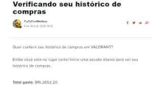Conta Valorant com 37 Skins compradas + 7 Passes de Batalha