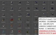RP 326 117/104 - MUNDO CELEBRA - ENDEREÇO FICTICIO