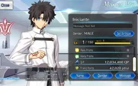 Fate/Grand Order - Conta Iniciante