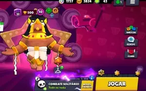 Conta Brawl Stars com vários personagens e Skins.