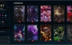LVL 207 | 182 SKINS | 148 CAMPEÕES