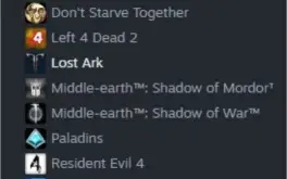 Conta steam barata com varios jogos