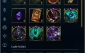 Conta lol smurf 24 skins