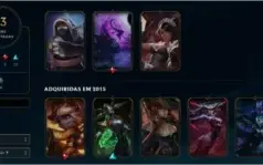CONTA RARA LOL