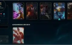 CONTA RARA LOL