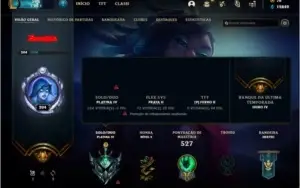 Conta League of Legends 392 Skins