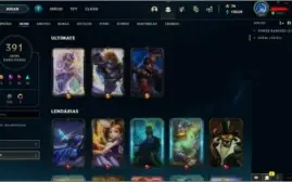 Conta League of Legends 392 Skins