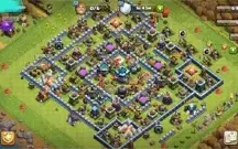 Clash of Clans Cv 13 bem upado