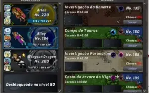 Conta PxG WIND,LVL 360, Psycraft,Professorskill 70, 3 alunos