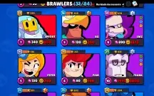 Conta brawl stars com 2 lendários e skins