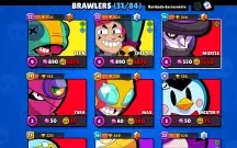 Conta brawl stars com 2 lendários e skins