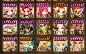 Conta SW MID~LATE game 53 mobs 6* 1 NAT 5 LD