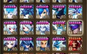 Conta SW MID~LATE game 53 mobs 6* 1 NAT 5 LD