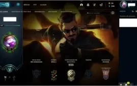 CONTA LEAGUE OF LEGENDS LV 147, COM 142 SKINS