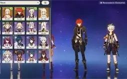 AR35 - Yoimiya + Agitação + Ayaka + Diluc