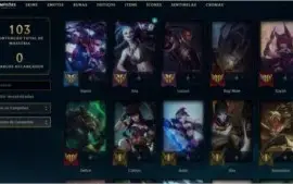 Conta League of Legends - 55 Campeões / 36 Skins / 37000 BE