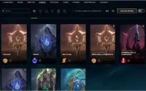 Conta League of Legends - 55 Campeões / 36 Skins / 37000 BE