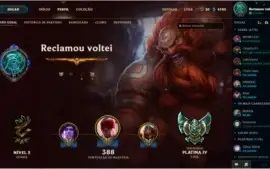 Conta Platina4 74skins