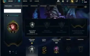 Conta prata 3 com 2 skins e 20 champs