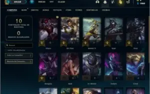 Conta prata 3 com 2 skins e 20 champs