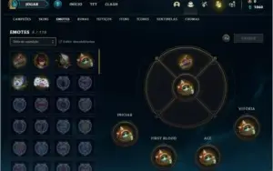 Conta prata 3 com 2 skins e 20 champs