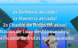 Conta blox fruits muito upada e com 2600 robux