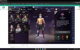 CONTA FREE FIRE FULL GEMADA COM CALÇA ANGELICAL E MUITO MAIS