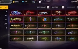 CONTA FREE FIRE FULL GEMADA COM CALÇA ANGELICAL E MUITO MAIS