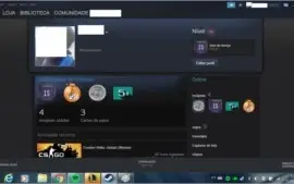 Conta steam lv 10, 15 anos, medalha 10 anos cs go