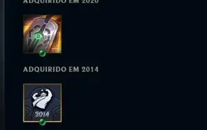 Conta League Of Legends 2014